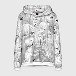 Толстовка-худи мужская Marin Kitagawa: Pencil Art, цвет: 3D-белый