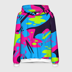 Мужская толстовка Color abstract pattern Summer