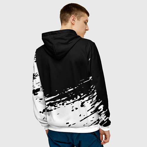 Мужская толстовка LED ZEPPELIN ЛЕД ЗЕППЕЛИН / 3D-Белый – фото 4