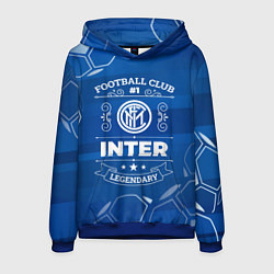 Толстовка-худи мужская Inter FC 1, цвет: 3D-синий