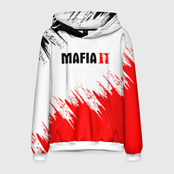 Толстовка-худи мужская Mafia 2 Мафия, цвет: 3D-белый