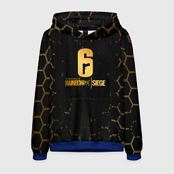 Мужская толстовка Rainbow six siege соты