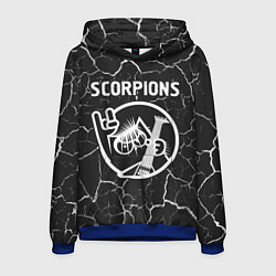 Мужская толстовка Scorpions КОТ Трещины