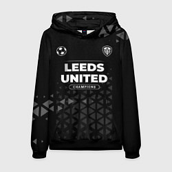 Мужская толстовка Leeds United Форма Champions