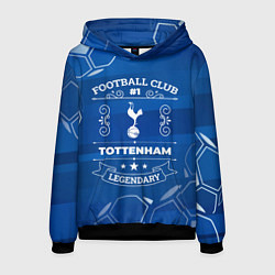 Толстовка-худи мужская Tottenham FC 1, цвет: 3D-черный