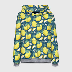 Мужская толстовка Cute lemon pattern