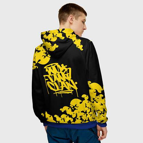 Мужская толстовка Wu bats / 3D-Синий – фото 4