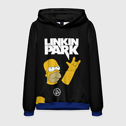 Мужская толстовка LINKIN PARK ГОМЕР СИМПСОН, SIMPSONS