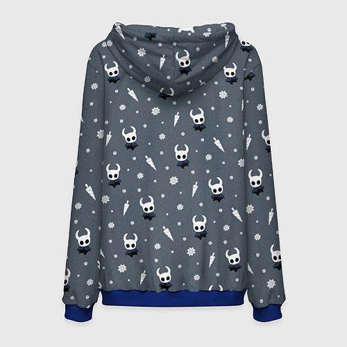 Мужская толстовка Рыцарь, Гео, Гвоздь Hollow Knight / 3D-Синий – фото 2