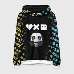 Мужская толстовка Love, Death and Robots Pattern