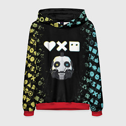 Мужская толстовка Love, Death and Robots Pattern