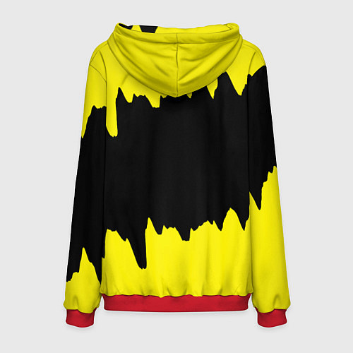 Мужская толстовка Руки вверх Сергей Жуков / 3D-Красный – фото 2