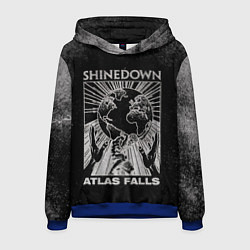 Толстовка-худи мужская Atlas Falls - Shinedown, цвет: 3D-синий