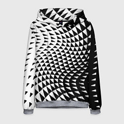 Мужская толстовка Минималистический авангардный паттерн