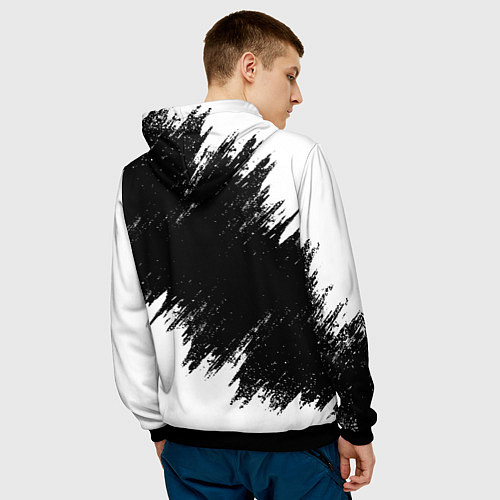 Мужская толстовка Илья ах*енный как ни крути / 3D-Черный – фото 4