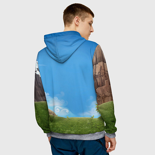 Мужская толстовка My singing monsters Избалолист Entbrat / 3D-Меланж – фото 4