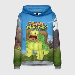 Мужская толстовка My singing monsters Избалолист Entbrat