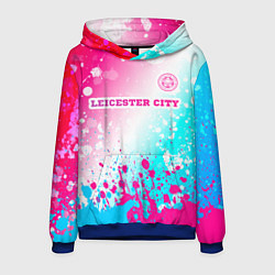 Мужская толстовка Leicester City Neon Gradient