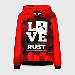 Мужская толстовка Rust Love Классика