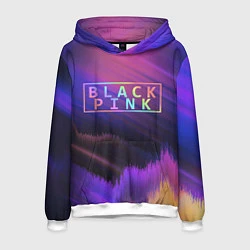 Толстовка-худи мужская BLACKPINK COLORS, цвет: 3D-белый