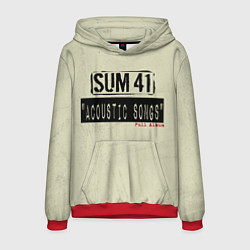 Мужская толстовка Sum 41 - The Acoustics Full Album