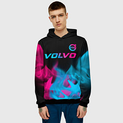 Толстовка-худи мужская Volvo Neon Gradient, цвет: 3D-черный — фото 2