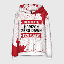 Мужская толстовка Horizon Zero Dawn: красные таблички Best Player и