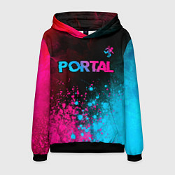 Мужская толстовка Portal Neon Gradient