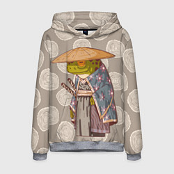 Мужская толстовка Самурай-лягушка воин