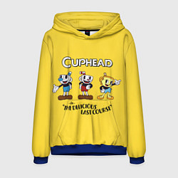 Мужская толстовка Cuphead the delicious last course