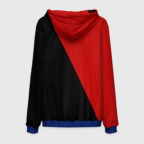 Мужская толстовка Chicago Bulls NBA / 3D-Синий – фото 2