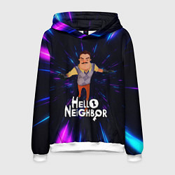 Мужская толстовка Hello Neighbor Привет сосед Бегущий сосед