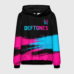 Мужская толстовка Deftones Neon Gradient