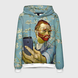 Мужская толстовка Ван Гог Селфи - Арт Портрет