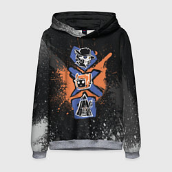 Мужская толстовка Граффити в стиле Любовь, смерть и роботы