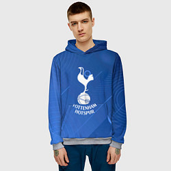 Толстовка-худи мужская Tottenham hotspur SPORT, цвет: 3D-меланж — фото 2