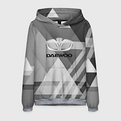 Толстовка-худи мужская Daewoo - logo, цвет: 3D-меланж