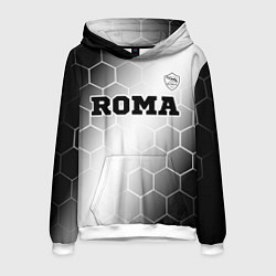Мужская толстовка Roma sport на светлом фоне: символ сверху