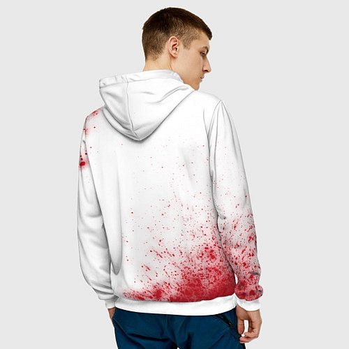 Мужская толстовка Trust me Im coder white / 3D-Белый – фото 4
