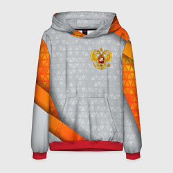 Мужская толстовка Orange & silver Russia