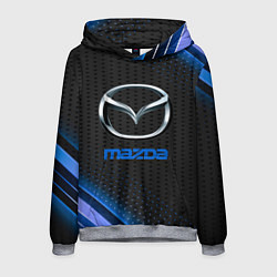 Мужская толстовка Mazda Абстракция карбон