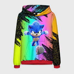 Мужская толстовка Sonic neon