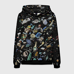 Мужская толстовка Пластиковый мусор - всякая всячина!