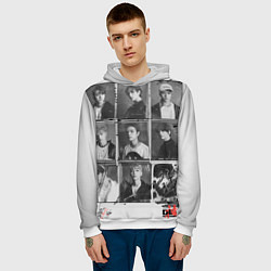 Толстовка-худи мужская Go Live Stray Kids, цвет: 3D-белый — фото 2