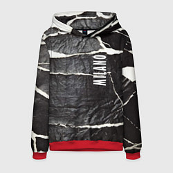 Толстовка-худи мужская Vanguard rags - Milano, цвет: 3D-красный