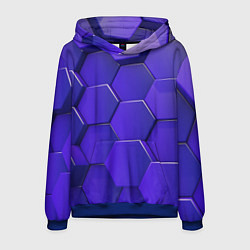 Мужская толстовка Большие объёмные соты