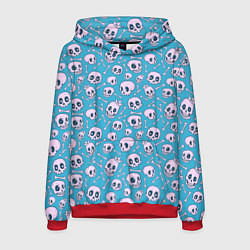 Мужская толстовка Весёлый череп с короной