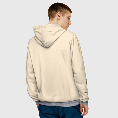 Мужская толстовка BTS proof / 3D-Меланж – фото 4