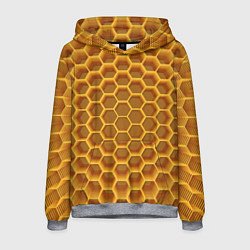 Мужская толстовка Volumetric honeycombs