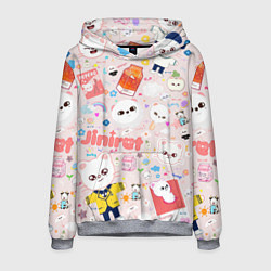 Мужская толстовка Skzoo Jinniret pattern cartoon avatar